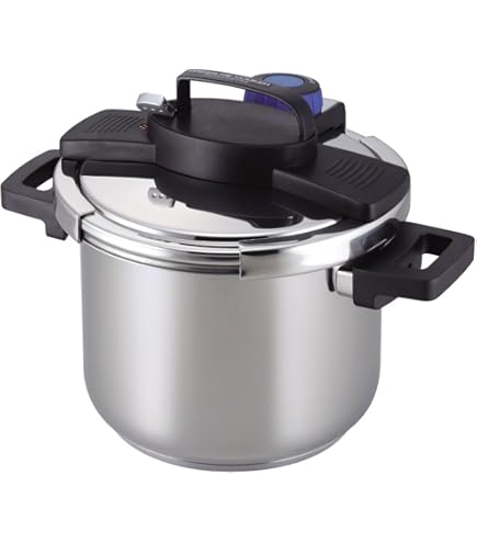 Amazon | Youluck圧力鍋 304 ステンレス鋼圧力鍋 10L/12L/16L 圧力なべ